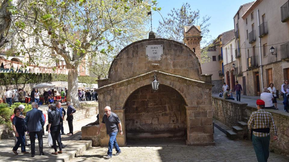 14 de Abril de 2017 plaça de la Font  Torà -  Ramon Sunyer