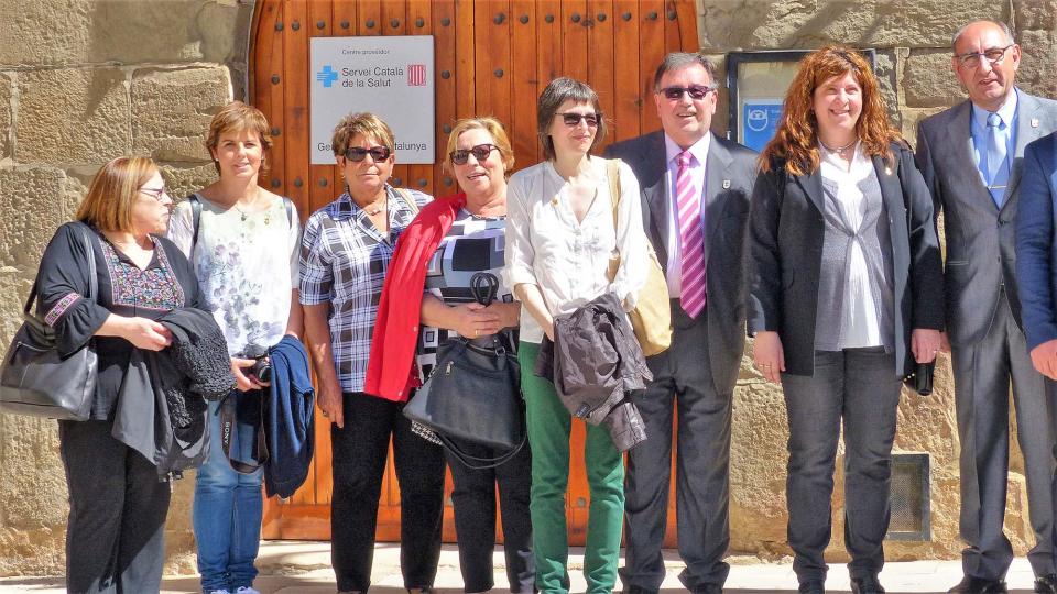 7 de Maig de 2017 Representació de l'ajuntament de Queralbs amb la seva alcaldessa, M.Immaculada Constans, convidats a la festa  Torà -  Ajuntament Torà