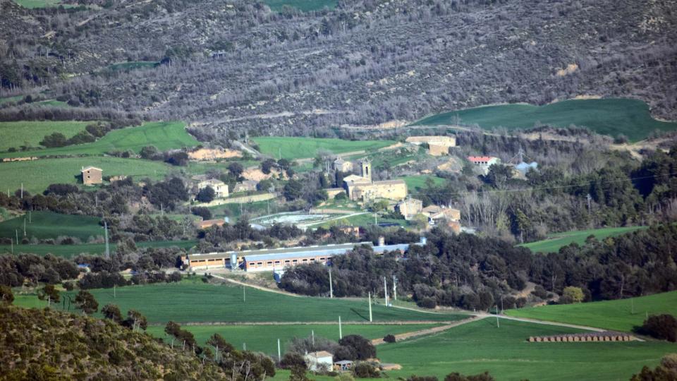 8 de Abril de 2017 Vista des de Pinós  Vallmanya -  Ramon Sunyer