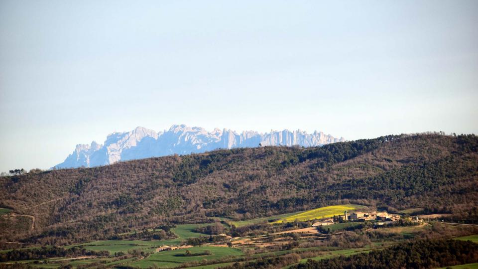 8 de Abril de 2017 Vista des de Pinós  Prades de la Molsosa -  Ramon Sunyer