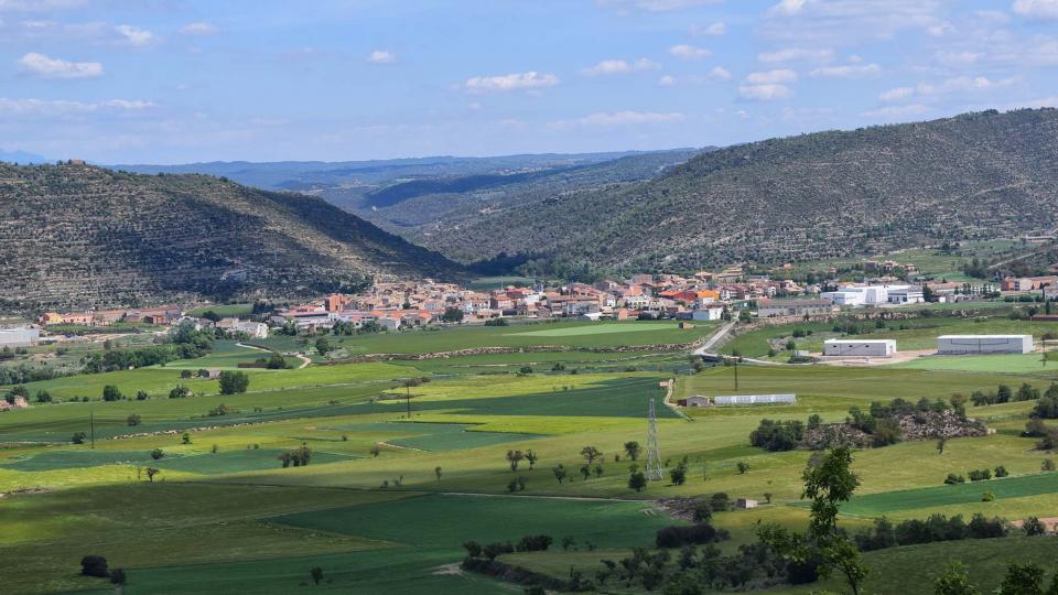 29 de Abril de 2017 vista del poble  Torà -  Ramon Sunyer