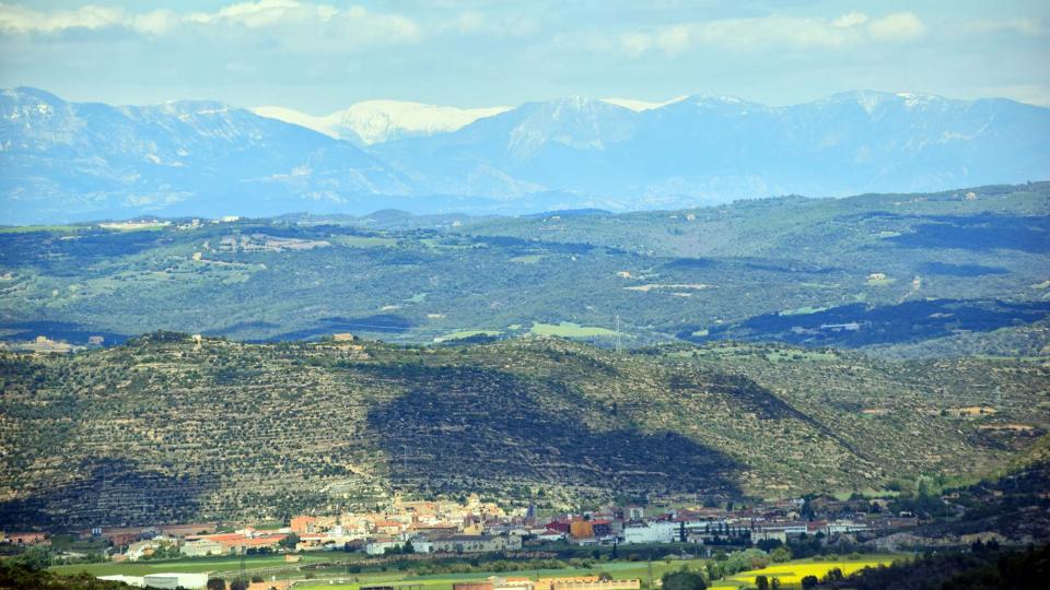 29 de Abril de 2017 vista del poble  Torà -  Ramon Sunyer