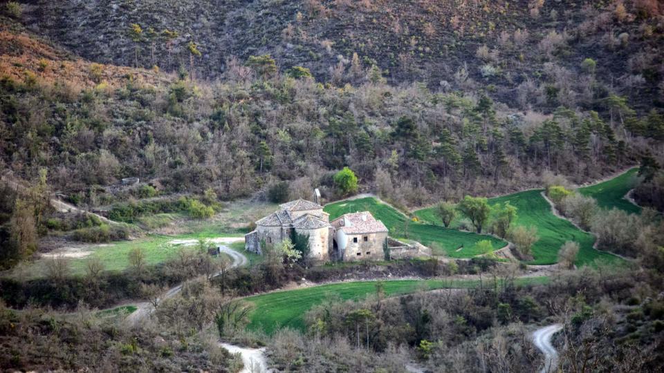 8.4.2017 vista des de la serralada de Claret  Cellers -  Ramon Sunyer