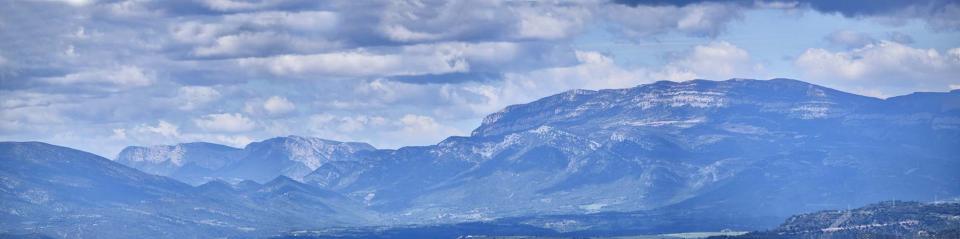 1 de Maig de 2017 Vista del Montsec  Biosca -  Ramon Sunyer