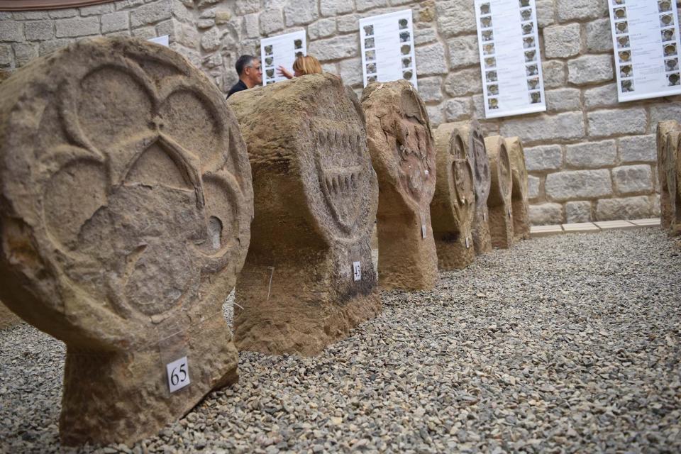 10 de Setembre de 2017 Esteles funeràries  Sanaüja -  Ramon Sunyer