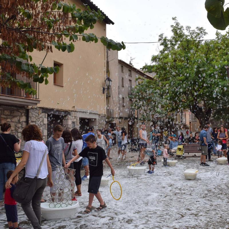 3 de Setembre de 2017 Festa de les bombolles  Torà -  Ramon Sunyer