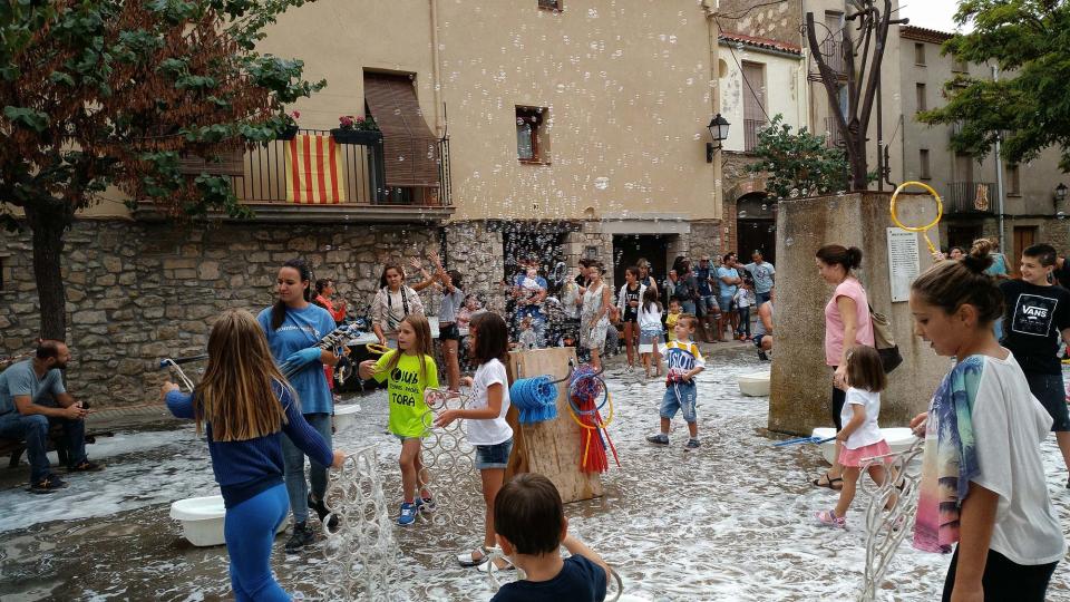 3 de Setembre de 2017 Festa de les bombolles  Torà -  Ramon Sunyer