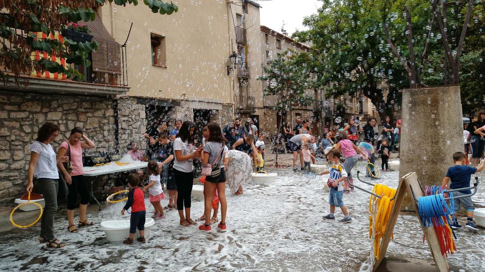 3 de Setembre de 2017 Festa de les bombolles  Torà -  Ramon Sunyer