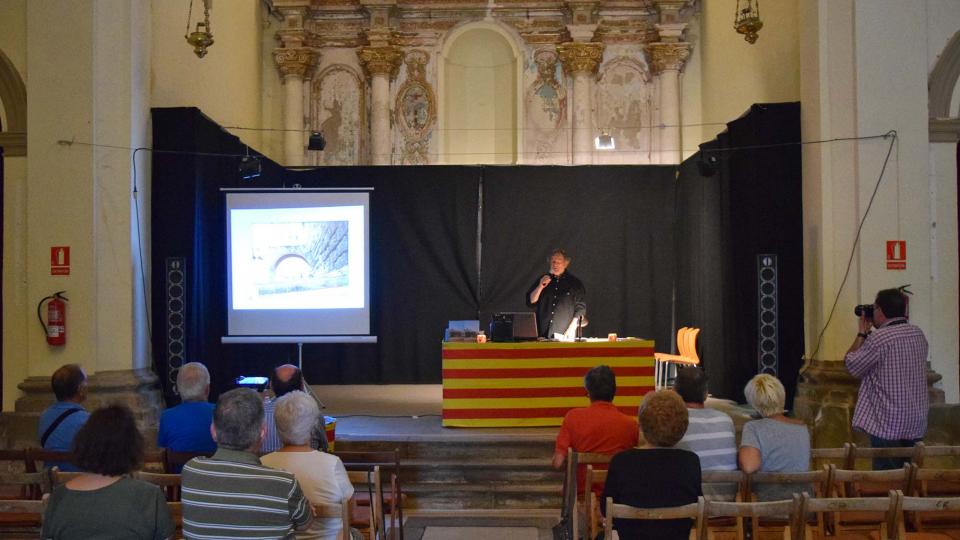 31 de Agost de 2017 Recital Poètic El Trobador de la Segarra  Torà -  Ramon Sunyer