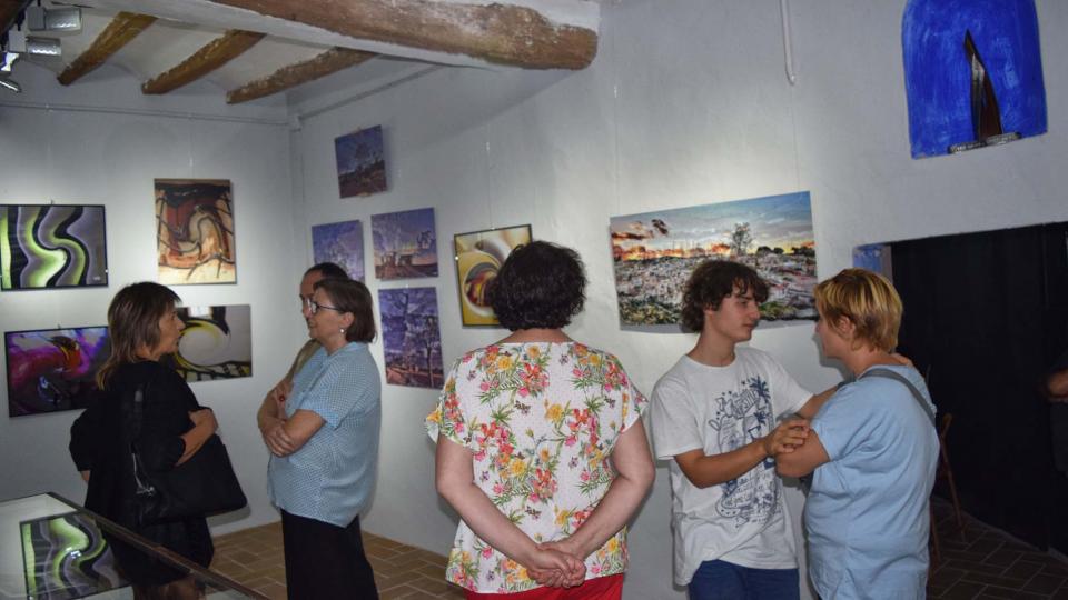 1 de Setembre de 2017 Exposició homenatge a Josep Gatnau al museu de cal Gegó  Torà -  Ramon Sunyer