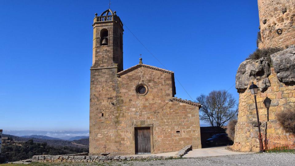 18.2.2017 Església de sant Miquel  Lloberola -  Ramon Sunyer