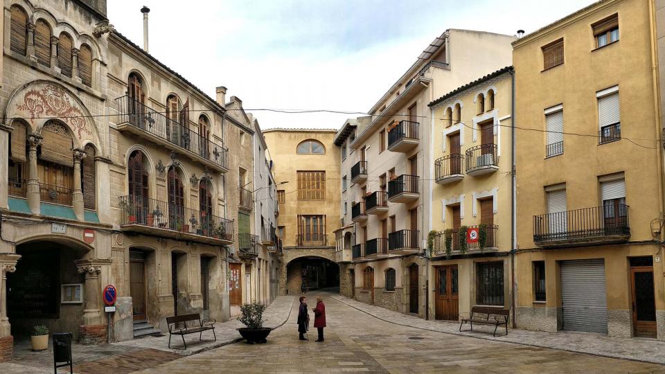 7.12.2017 Plaça del Pati  Torà -  Ramon Sunyer