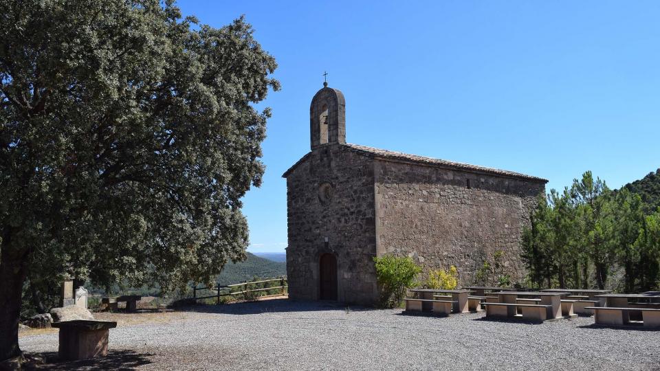 10.8.2017 Ermita de Santa Perpètua  Vilanova de l'Aguda -  Ramon Sunyer