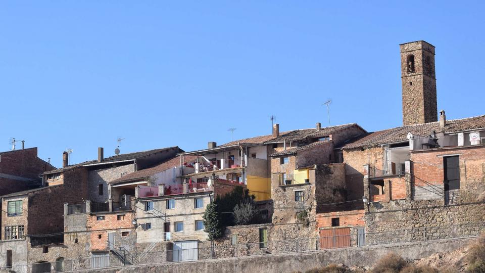 6.12.2017 vista del poble  Vilanova de l'Aguda -  Ramon Sunyer