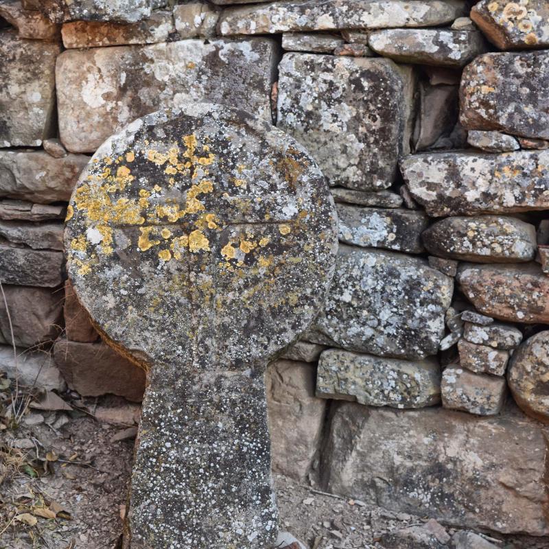 6 de Desembre de 2017 Estela a Ermita de Santa Maria de les Omedes  Vilanova de l'Aguda -  Ramon Sunyer