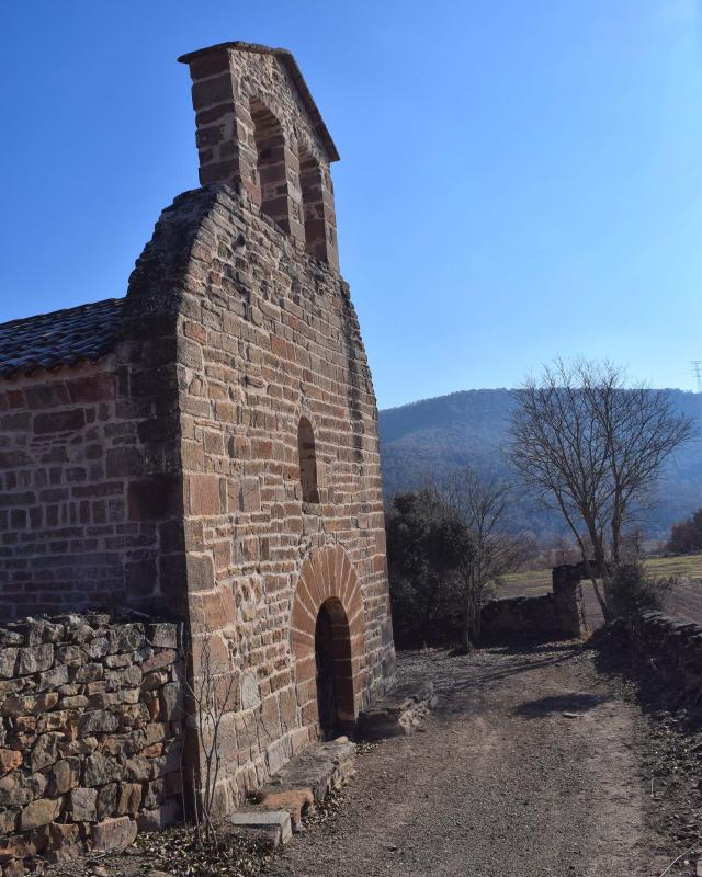 6.12.2017 Ermita de Santa Maria de les Omedes  Vilanova de l'Aguda -  Ramon Sunyer