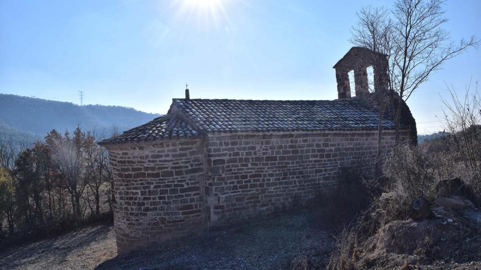 6.12.2017 Ermita de Santa Maria de les Omedes  Vilanova de l'Aguda -  Ramon Sunyer
