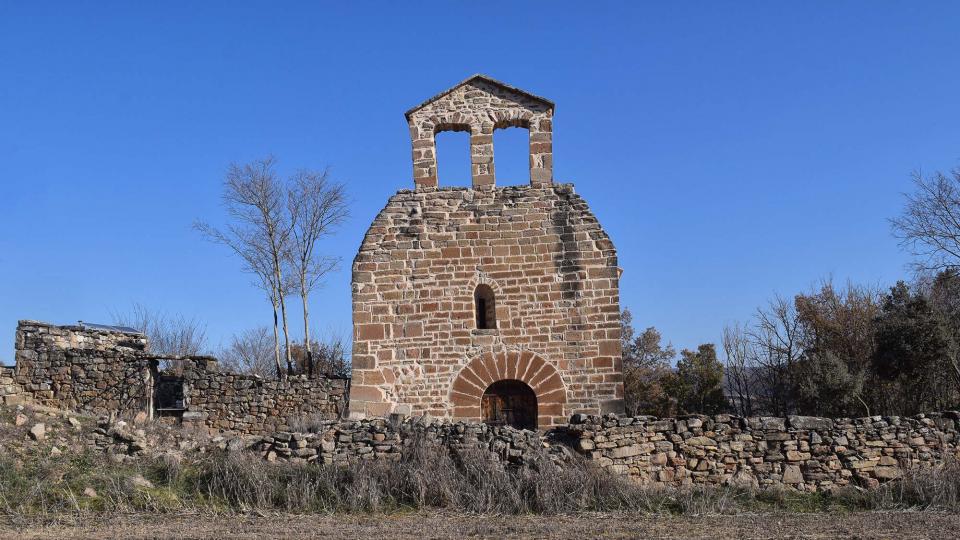 Hermitage of  Santa Maria de les Omedes - Author Ramon Sunyer (2017)