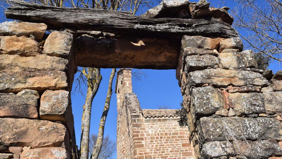 6.12.2017 Ermita de Santa Maria de les Omedes  Vilanova de l'Aguda -  Ramon Sunyer