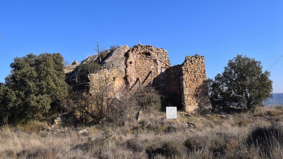 6.12.2017 Castell de Valldàries  Vilanova de l'Aguda -  Ramon Sunyer