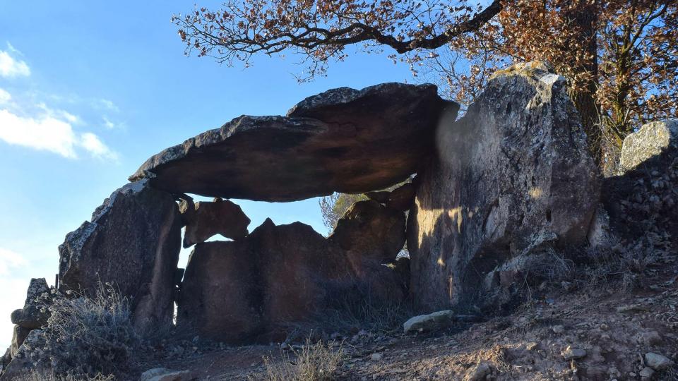 2 de Gener de 2018 Dolmen del collet de Su  Ardèvol -  Ramon Sunyer