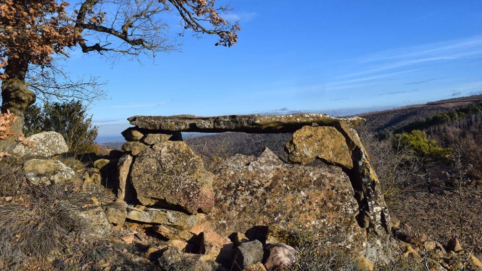 2 de Gener de 2018 Dolmen del collet de Su  Ardèvol -  Ramon Sunyer