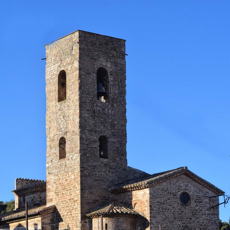 28 de Desembre de 2017 campanar  Bergús -  Ramon Sunyer