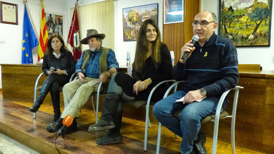 25 de Gener de 2018 Conversa amb Gunter Demnig  Torà -  Jan_Closa