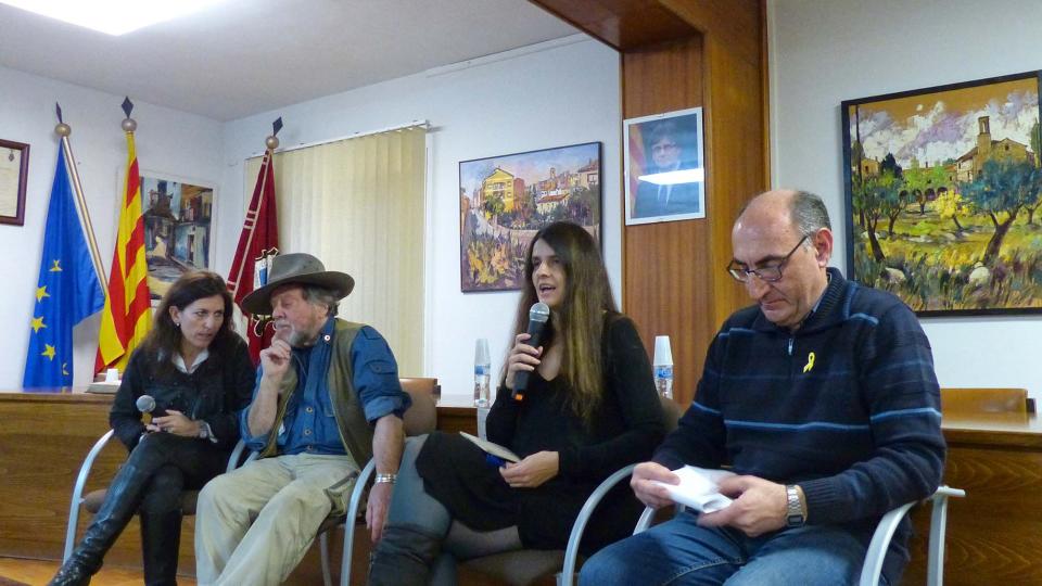 25 de Gener de 2018 Parlament de Maria Garganté, presidenta del Fòrum l'Espitllera  Torà -  Jan_Closa