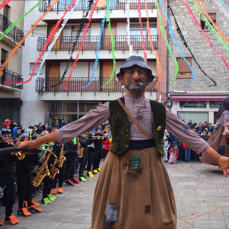 3 de Febrer de 2018 Ball de gegants  Torà -  Ramon Sunyer