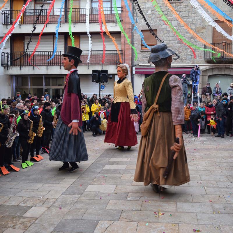 3 de Febrer de 2018 Ball de gegants  Torà -  Ramon Sunyer