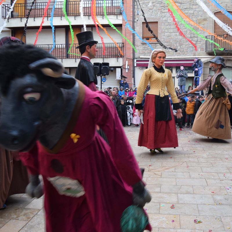 3 de Febrer de 2018 Ball de gegants  Torà -  Ramon Sunyer