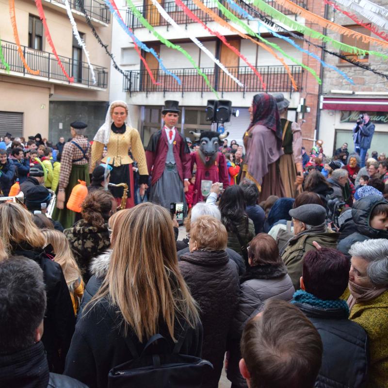 3 de Febrer de 2018 Ball de gegants  Torà -  Ramon Sunyer