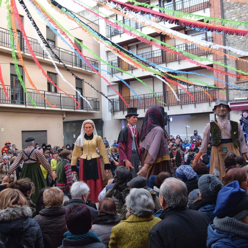 3 de Febrer de 2018 Ball de gegants  Torà -  Ramon Sunyer