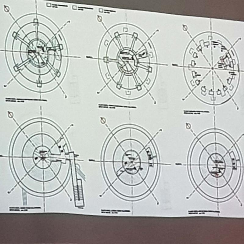 16 de Febrer de 2018 Treballs arquitectònics desenvolupats, a càrrec dels arquitectes Ramon Calonge i Josep esteve  Torà -  Jan_Closa