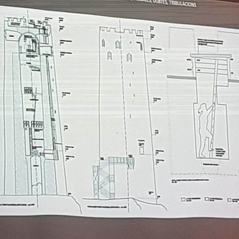 16 de Febrer de 2018 Treballs arquitectònics desenvolupats, a càrrec dels arquitectes Ramon Calonge i Josep esteve  Torà -  Jan_Closa