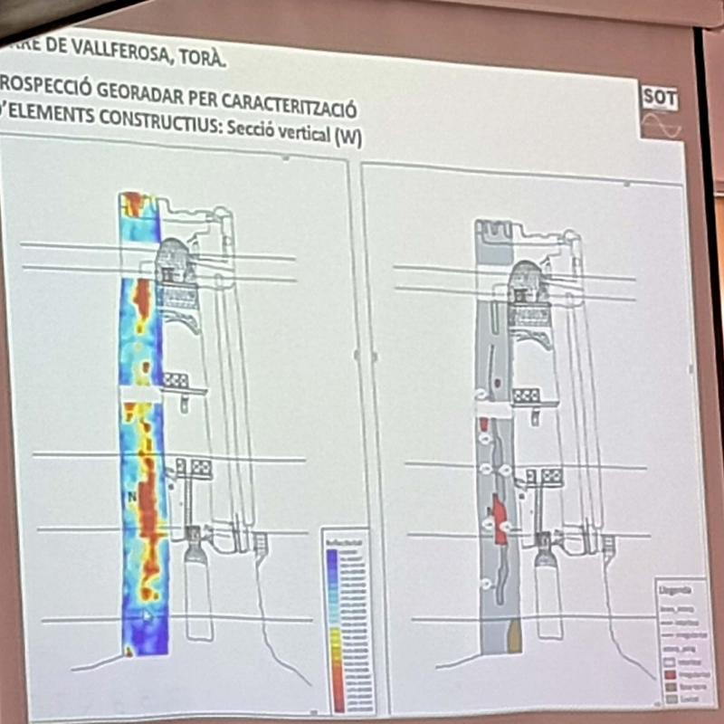 16 de Febrer de 2018 El georadar de la torre, a càrrec de Roger Sala de SOT  Torà -  Jan_Closa