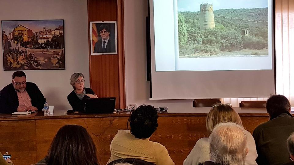 16 de Febrer de 2018 Els darrers treballs arqueològics, a càrrec de Carme Subiranas arqueòloga  Torà -  Jan_Closa