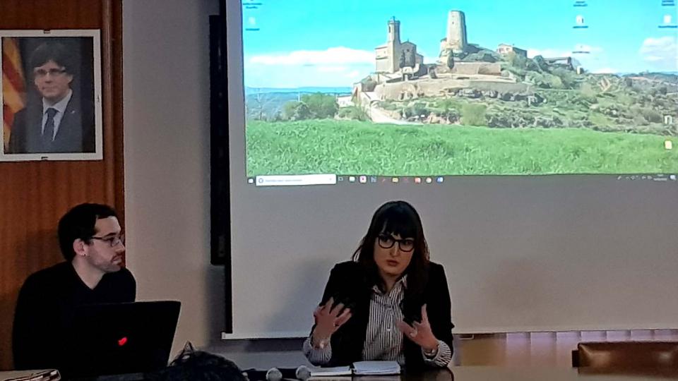 16 de Febrer de 2018 Intervenció de Laia Cererols ( Amics de la Torre de Vallferosa)  Torà -  Jan_Closa