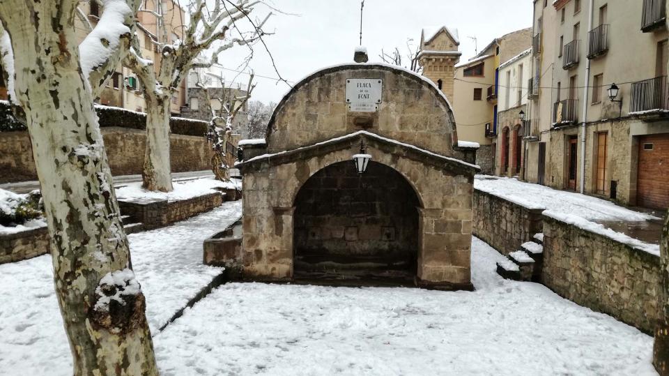 28.2.2018 Plaça de la Font  Torà -  Àngela Sunyer