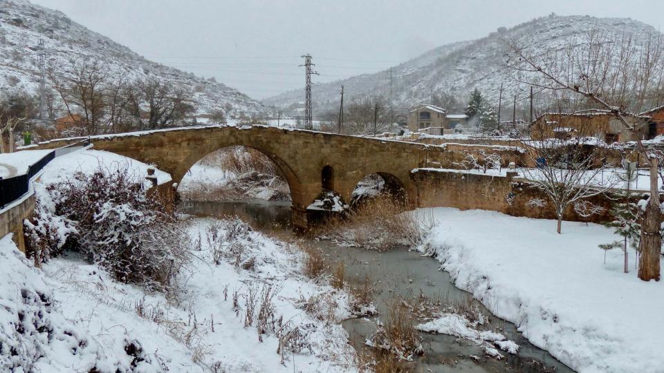 28.2.2018 Pont de les Merites  Torà -  Jan_Closa