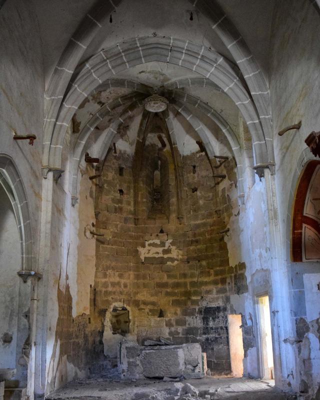 22.4.2018 Interior de l'Església de sant Martí  Llanera -  Ramon Sunyer