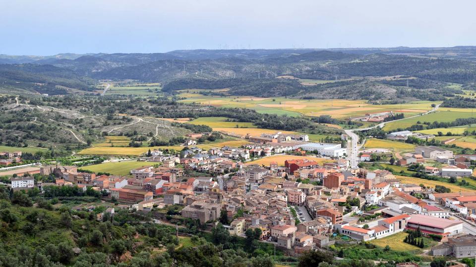 10.6.2018 vista des de l'Aguda  Torà -  Ramon Sunyer