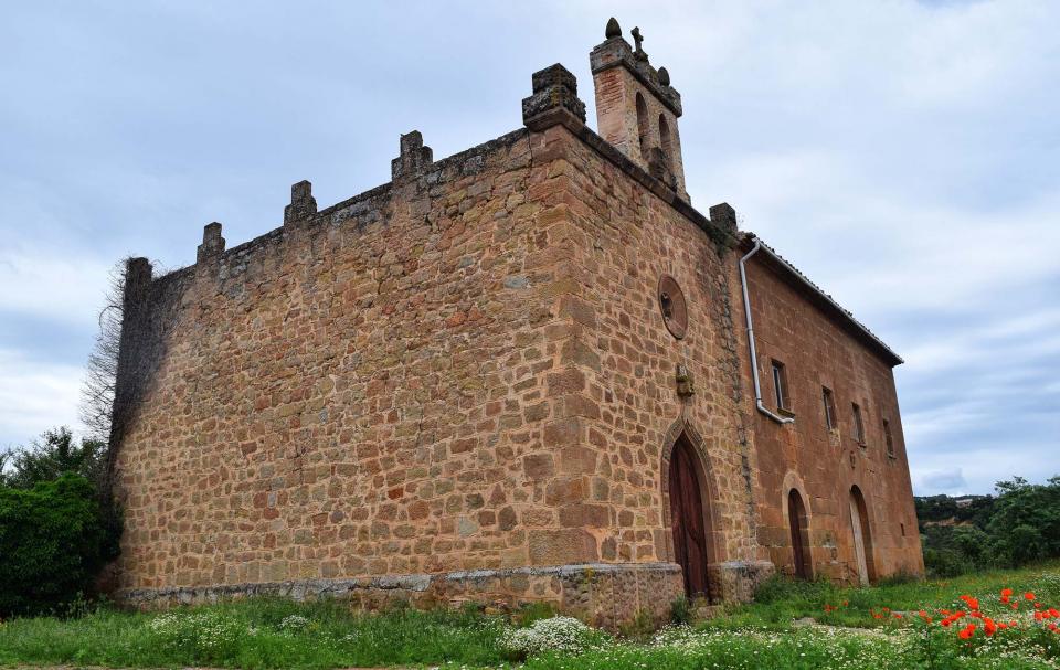 Església nova i rectoria 3 de Juny de 2018 Església nova i rectoria Sallent - Ramon Sunyer
