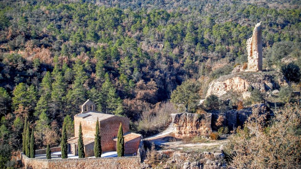 27 de Desembre de 2015 Església de Sant Jaume i torre  Sallent -  Ramon Sunyer