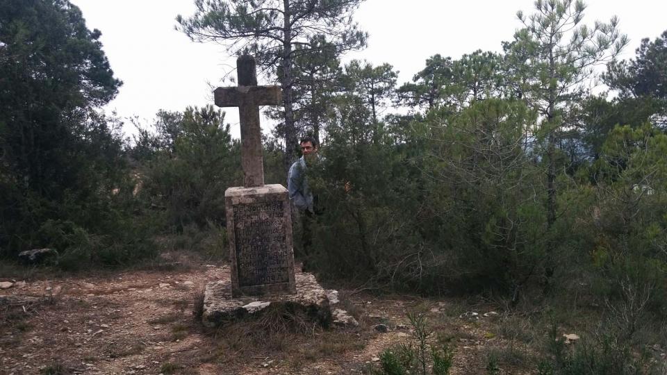 15 de Novembre de 2015 Creu dels lladres  Pinell de Solsonès -  Ramon Sunyer