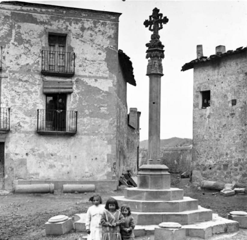 4 de Maig de 1919 Creu de sant Ramon  Torà -  Fons Salvany