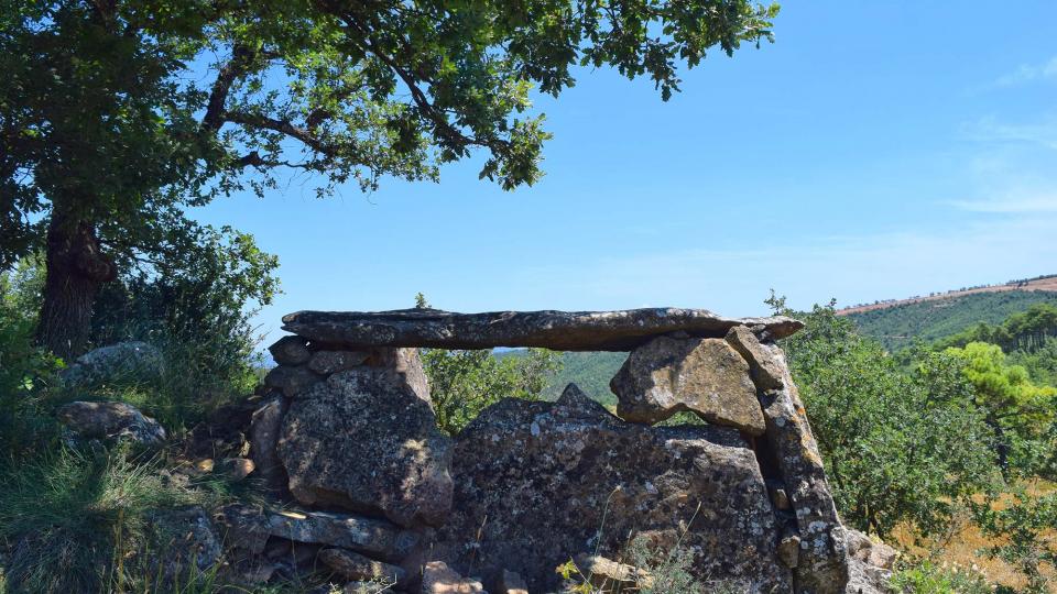 8 de Juliol de 2018 Dolmen del collet de Su  Ardèvol -  Ramon Sunyer