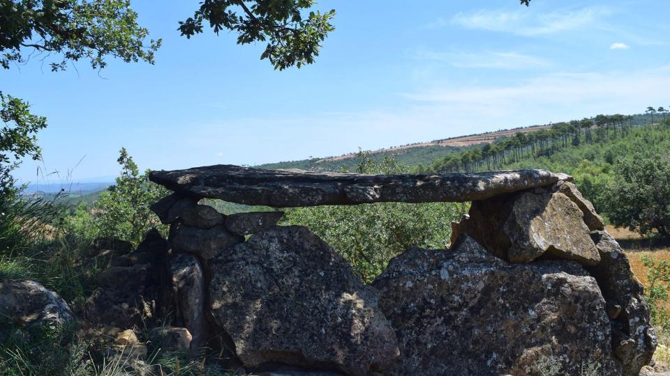 8 de Juliol de 2018 Dolmen del collet de Su  Ardèvol -  Ramon Sunyer