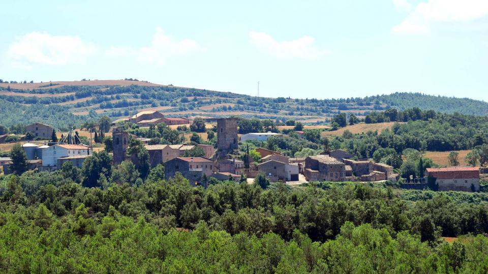 8 de Juliol de 2018 Vista del poble  Ardèvol -  Ramon Sunyer